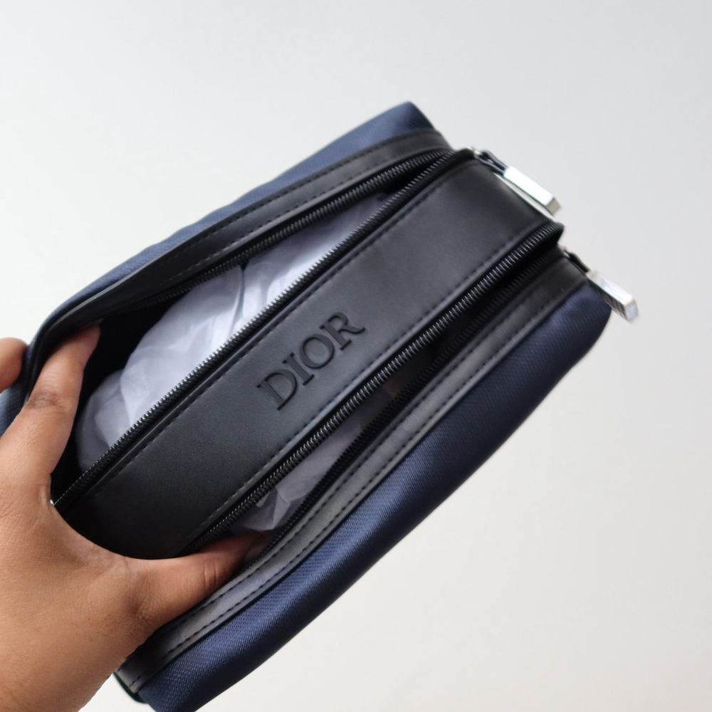 DIOR Sauvage Men's Trousse Toiletry Pouch GWP NWT - Picture 5 of 9